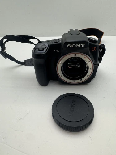 📸 Sony Alpha 350 DSLR Kamera Camera Gehäuse 14 MP - Live View A350 - BODY - Bild 18 von 24
