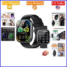 Smart Watch for Men Women 1.91" Touchscreen Heart Rate Sleep Waterproof