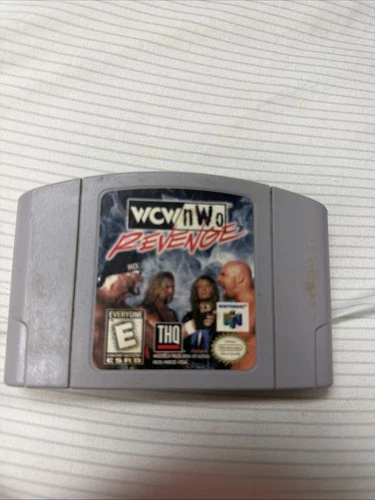 WCW / NWO Revenge - N64 (Nintendo 64, 1996) Authentic Tested