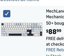 Wireless Mechanical Gaming Keyboard, Hot Swappable Custom RGB Backlit