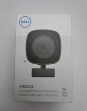 Dell Webcam WB3023-2K QHD/FHD/HD Resolution, Sony Sensor, f2.0 Aperture, Face De