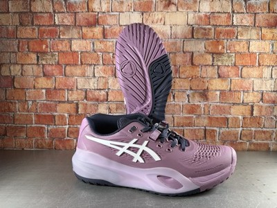 Asics Gel-Resolution X Women Size 8.5 Cushioned Tennis Shoes Purple 1042A279 