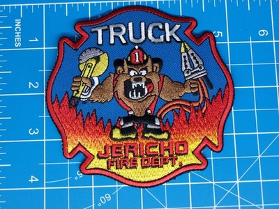 Jericho Long Island New York Fire Department Truck 1 patch