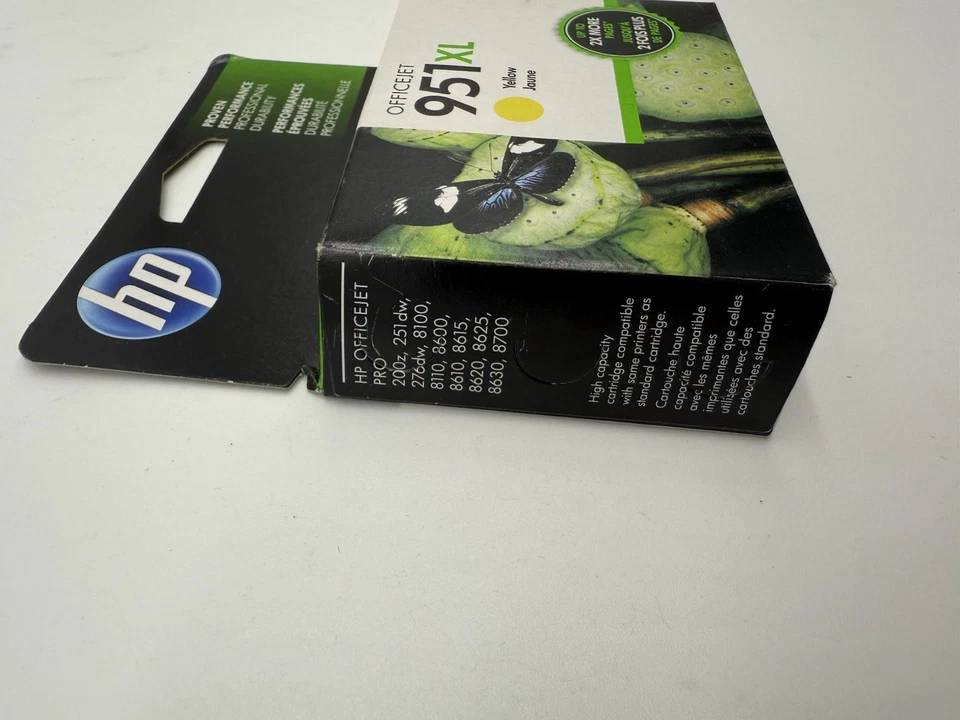 HP 951XL Yellow High Yield Ink Cartridge CN048AN Genuine OEM Sealed - Image 3 of 4