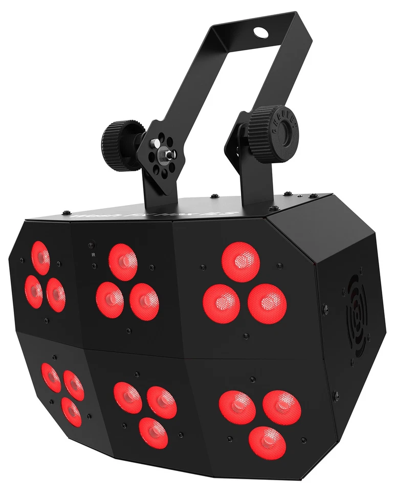 Chauvet DJ WASH FX HEX ILS DMX Chase/Blinder/Wash Eye-Candy Effect Light+Cable - Image 2 of 4