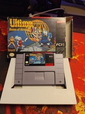 Ultima Runes Of Virtue II Super Nintendo SNES Boxed