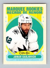 2021-22 Upper Deck Hockey #640 Jonah Gadjovich 21-22 O-Pee-Chee Update Retro RC