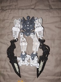 Lot Of 3 LEGO Bionicle Takanuva 7135, Tarduk 8974, Barraki Kalmah 8917 Retired 