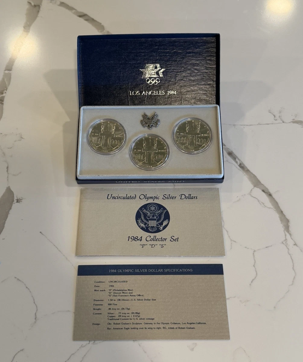 美国铸币厂1984 美国纪念币| eBay