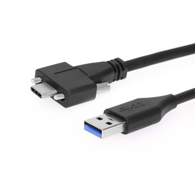 6Ft. USB Type-C to a Dual Screw Lock Cable 5GB Data 3A Power