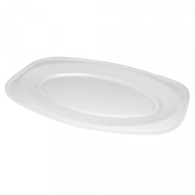 10 Große Servierplatte 55x36 cm aus XPS   Weiß | Ideale Partyplatte & Buffetplat