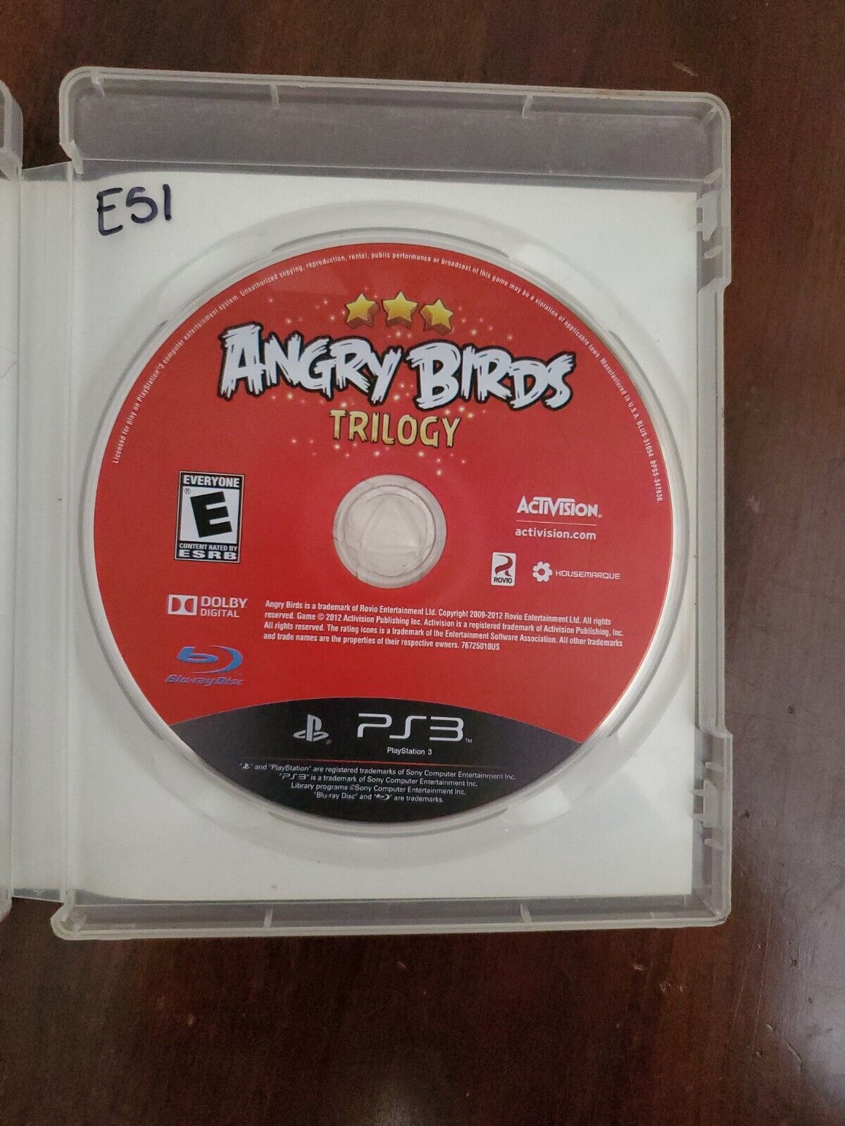 Angry Birds Trilogy (Usado) - PS3 - Shock Games