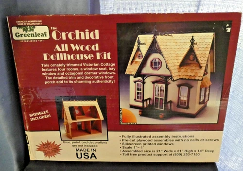 Orchid Dollhouse Kit by Greenleaf Dollhouses 9301
