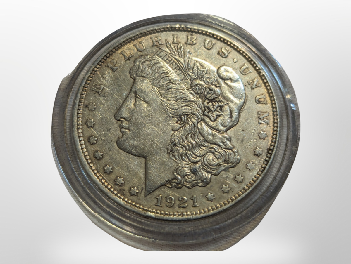 アメリカモルガンONE DOLLAR-シルバーコンチョ 1921年製 1921-S $1 Morgan Silver Dollar | eBay