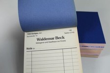 Waldemar Beck , Saulgau - 6 alte Wirtshaus/Metzgerei Blöcke mit je 100 Blatt /97