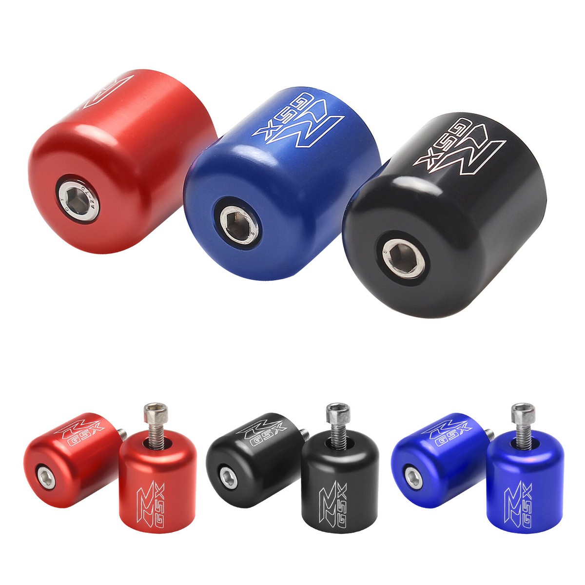 Sell Hand Bar Ends Fit Suzuki GSXR 600 750 1000 1100 GSXR1300R Hayabusa SV1000S Black In ZJ, CN - Foto 11