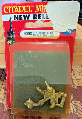 Citadel Miniatures - Blood Bowl Starplayer Fungus the Loon (#9090, 8402, 8402B)