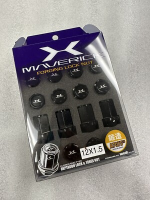 Weds Wheels Maverick A7075T6 locking lug nut set of 20 pcs 12x1.5 100% authentic