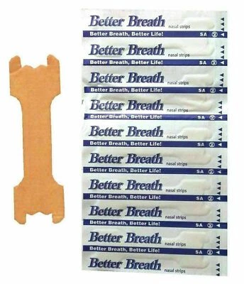 MARKENLOS Parche nasal Better Breath (100-200 unidades) tiras nasales parche mejor respiración