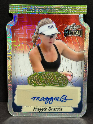 2024 Leaf Metal RWB Pickled MAGGIE BRASCIA Pickleball AUTO 2/4