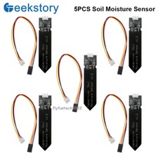 5 PCS Capacitive Soil Moisture Sensor Module With Gravity for Moisture Detection