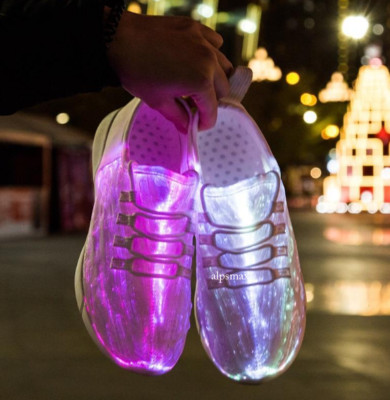 Fiber Optic Led Mr Shoes Led Shoes Led Light Shoes Flipkart On Sale