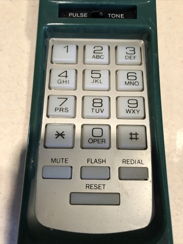 VTG 1993 Bell Atlantic TRIMLINE TOUCH TONE Green Telephone Model (HAC) BA-3000 - Picture 5 of 8