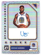 2023–24 Donruss Optic Usman Garuba Signature Series Auto #SS-GAU Warriors