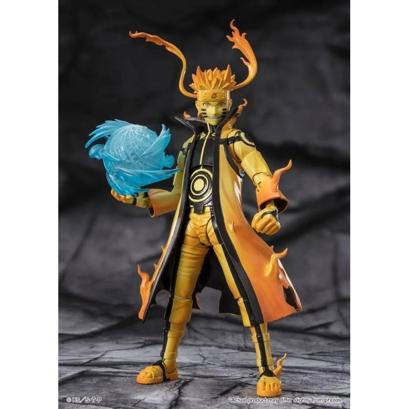 Naruto S.H. Figuarts Uzumaki Kurama Link Mode Courageous Strength That Binds - Immagine 3 di 4