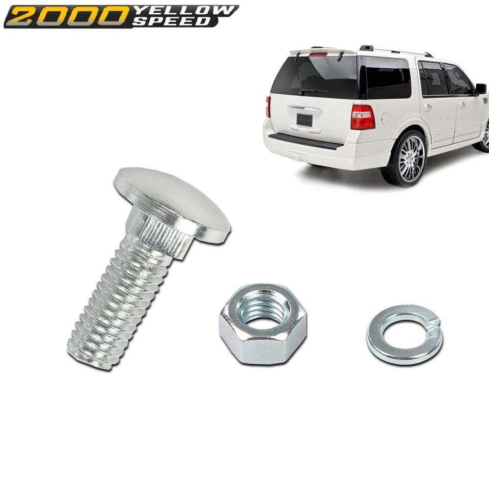 4Pcs Fit For Ford 7/16-14x1-1/4" Capped Round Head Front Rear Bumper Bolts Foto 2 de 4