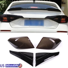 Smoked Tail Rear Light Lamp Cover Trim Accessories For Honda Civic 2022-2025 USA
