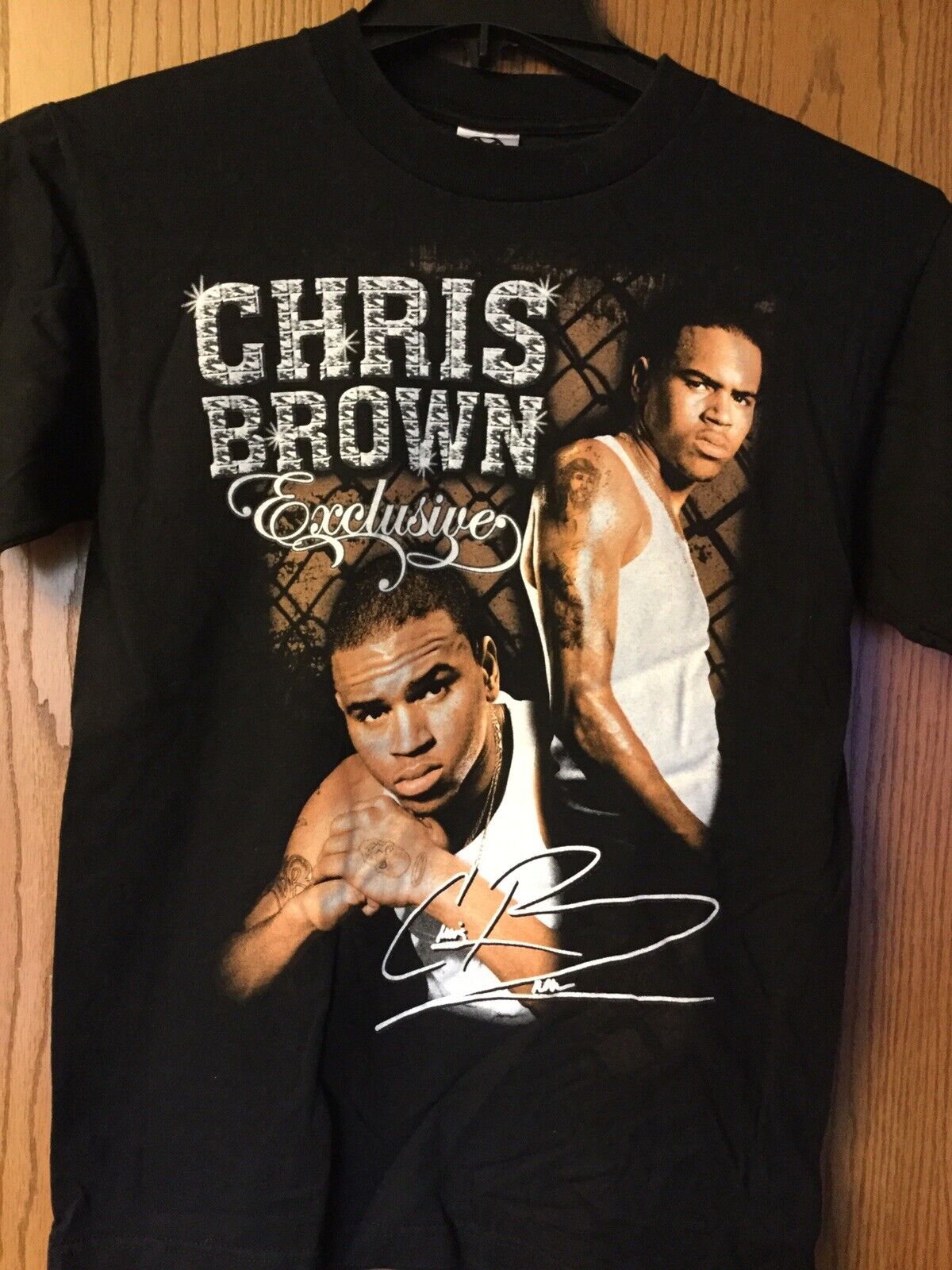 Chris Brown. Shirt. “Exclusive” Tour. Black. S