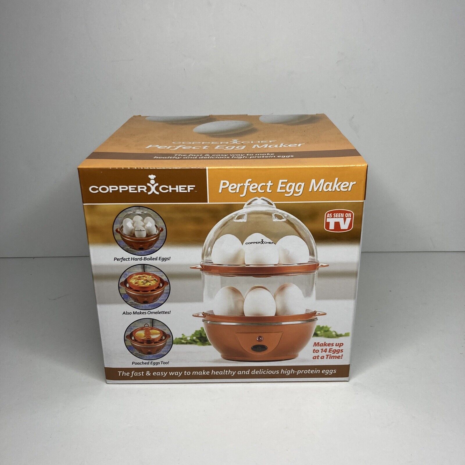 Copper Chef Perfect Limited time cheap sale Egg Maker Up New 14 Box eggs to 25% OFF in