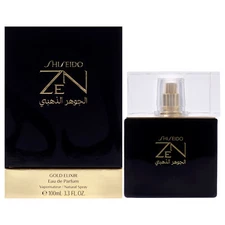 Zen Gold Elixir by Shiseido for Women - 3.3 oz EDP Spray