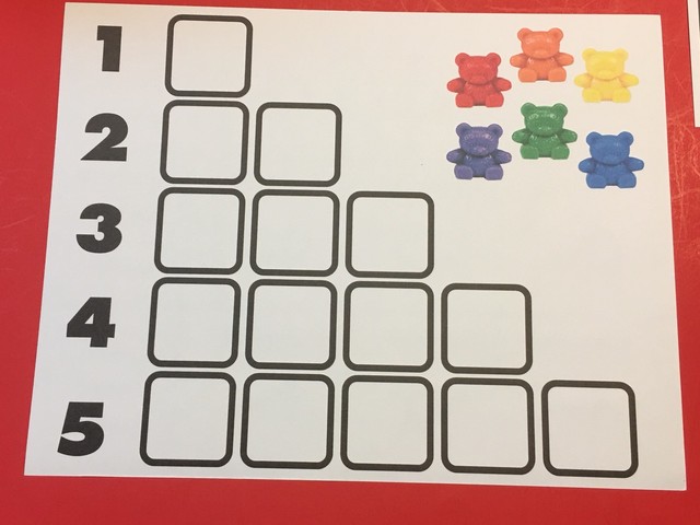 (Set of 10) Bears Counting Mat 1-5 - Learning Mats - Laminated ...
