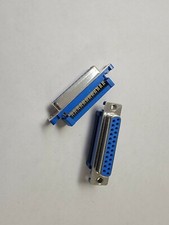 10-Pack DB25 Female IDC Crimp Connectors for Flat Ribbon Cable,