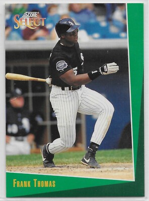 1993 Select #6 Frank Thomas HOF Chicago White Sox