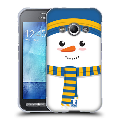 HEAD CASE DESIGNS MR SNOWMAN SOFT GEL CASE FOR SAMSUNG PHONES 4