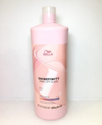 WELLA SHINEFINITY ZERO LIFT GLAZE CLEAR 00/00, 35.3 OZ