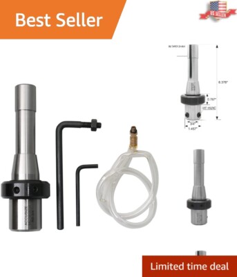 Efficient R8 to 3/4'' Weldon Shank Arbor for High-Precision Milling Tasks