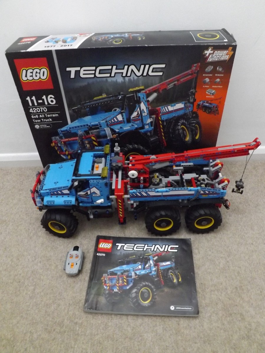 Lego Technic 42070 6x6 All Terrain Tow Truck 100% Complete