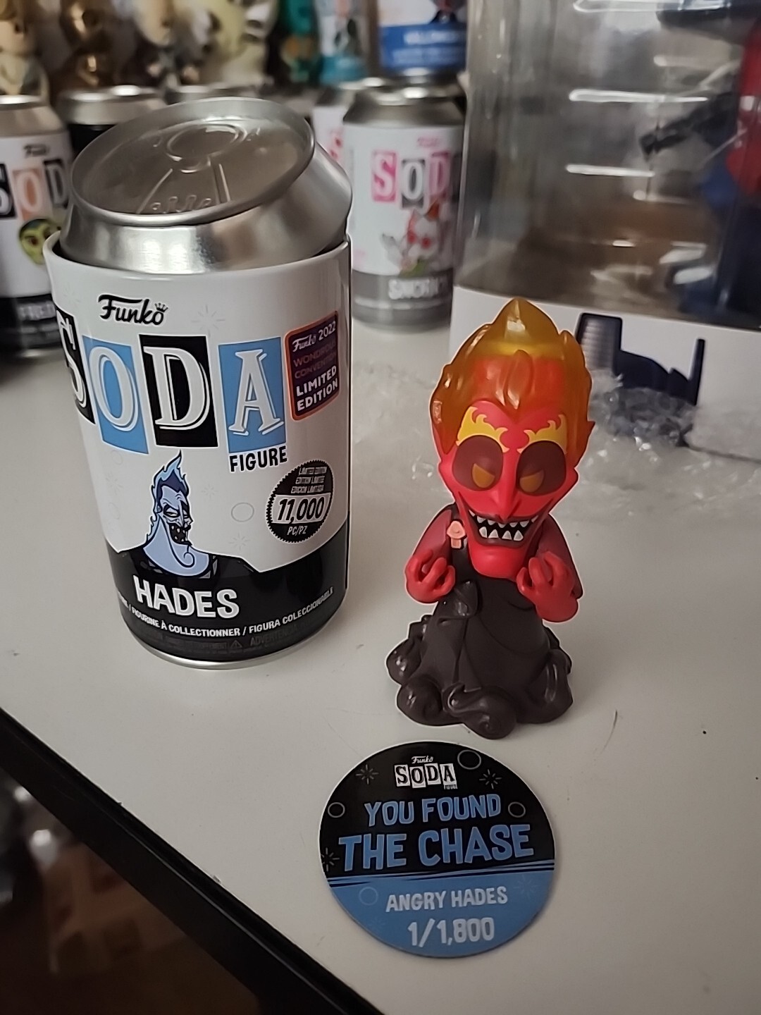 Funko Soda Hades Disney Chase  1/1800