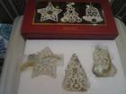 Lenox Holly Jolly 3 Christmas Ornaments: Star, Tree, Bell + Free Shipping