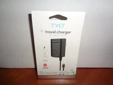 TYLT All in One High-Speed Wall Charger With Built-In Lightning Cable for iPhone
