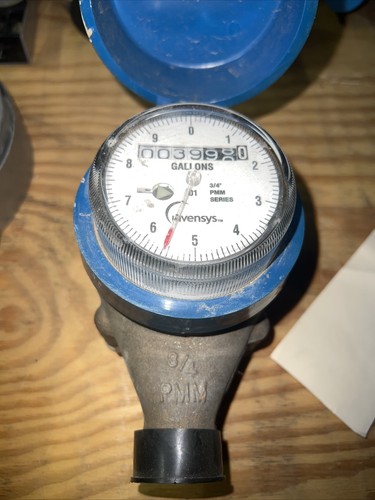 precision meter 3/4” brass water meter - Picture 2 of 5