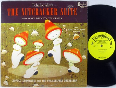 DISNEYLAND 1963 Tchaikovsky NUTCRACKER Fantasia Soundtrack STOKOWSKI DQ-1243 NM