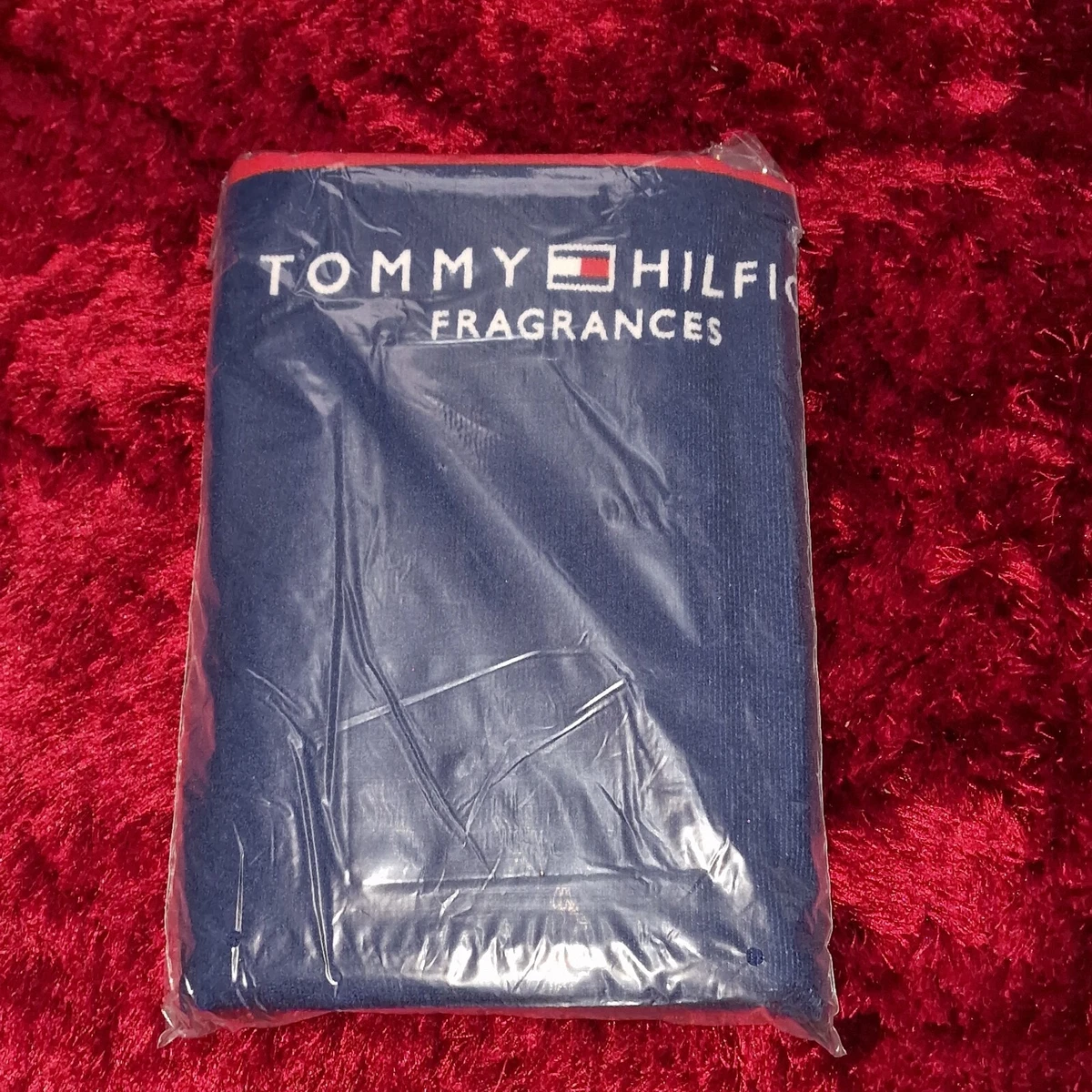 Tommy hilfiger Fragrance Beach Towel 100% Polyester fabric,Size 50 