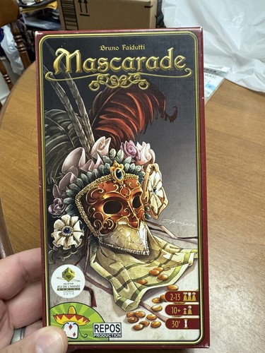 Mascarade – Gesellschaftsspiel Auf Spanisch Von Repos Production, Für 2–13 Spieler Ab 10 Jahren