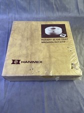 Hanimex Rotary Slide Tray for Projectors Holds 100 2 x 2-in Slides Sealed