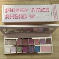 Too Faced Pinker Times Ahead Eyeshadow Palette  New